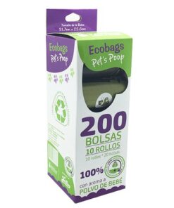 bolsas biodegradables para recoger popo de perro